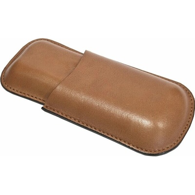 Angelo pouzdro na 2 doutníky Etue hnědé 140 mm