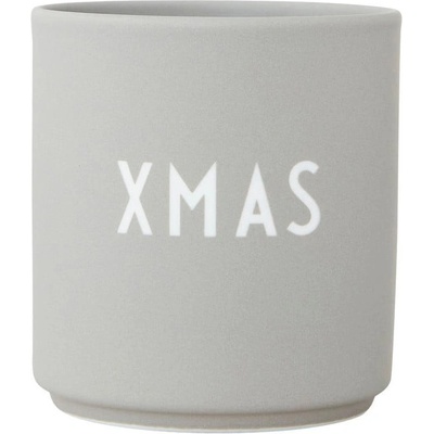 Design Letters Sivý hrnček z imitácie porcelánu Favourite 250 ml