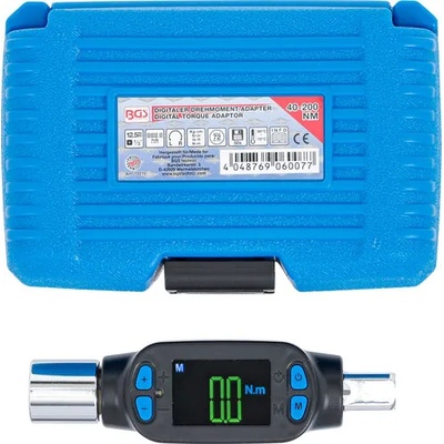 BGS technic Дигитален динамометричен адаптор за тресчотка 1/2" , 40-200Nm, BGS Technic 70210