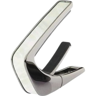 Thalia Shell Collection White Mother of Pearl-Black Chrome Каподастер за акустична китара (10012476)