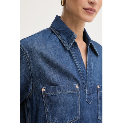 BOSS Orange рокля денимeна C POLO DRESS (50558674)