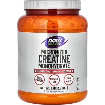 Now Foods Creatine Monohydrate, Micronized Powder 1000 g