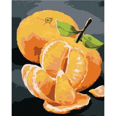 zuty Malování Podle Čísel Dva Pomeranče Myroslava Voloschuk 80 x 100 Cm Plátno Rám