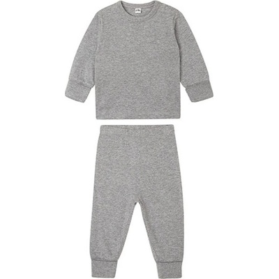 Babybugz Kojenecké pyžamo BZ Heather Grey Melange