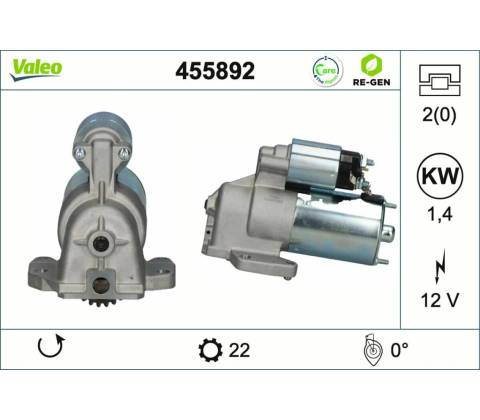 Štartér VALEO 455892