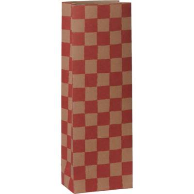 Dárkový papírový sáček Checker Mini Powder/Red Maileg
