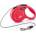 flexi Classic Mini - Автоматичен повод за кучета 3 метра въже, до 8 кг - цвят червен