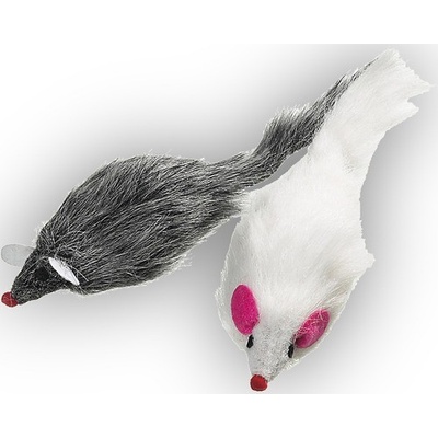 Hračka pro kočky myš se zvukem 12 cm, různé druhy 46141