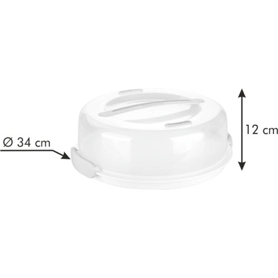 Tescoma podnos na muffiny s nízkým poklopem Delícia 34cm – Hledejceny.cz