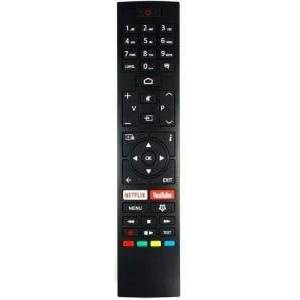  TV remote for HITACHI, TELEFUNKEN, TOSHIBA RC43157 Netflix, YouTube