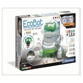 Clementoni Science&Play Techno Logic EcoBot vysáva a vibruje