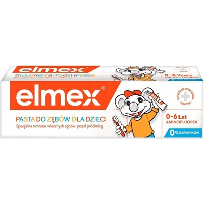 Elmex proti zubnému kazu pre deti 0-6 rokov 50 ml