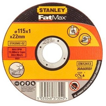 Stanley Řezný kotouč 115 x 22,2 x 1,0 mm STA32632