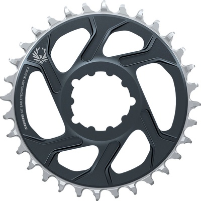 SRAM X-SYNC 2 XX1 | X01 Eagle Direct Mount Převodník 12 rychlostí | 3 mm Boost Offset | Lunar Grey Varianta: 34T – Zboží Dáma