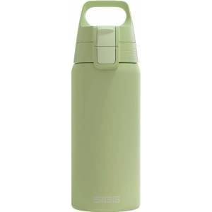 SIGG - Insulated drinking bottle - Thermos bottle Shield Therm One Eco Green - carbonated drinks - leak-proof - dishwasher safe - BPA-free - 90% recycled stainless steel - light green - 0.5L - 6022.20