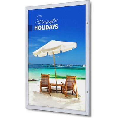 Jansen Display Uzamykateľný plagátový rám 700 x 1000 mm, 756 x 1056 mm