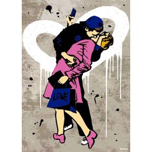 Educa - Puzzle The Kiss, TV Boy - 1 000 piese