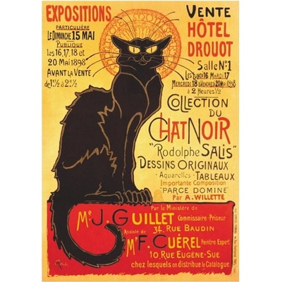 D-Toys Vintage Posters Cat 1000 dielov