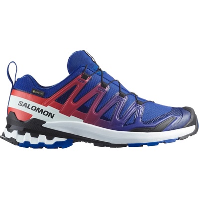 Salomon Мултиспорт обувки Salomon XA Pro 3D V9 GORE-TEX Equipe Multisport shoes - Surf The Web / Fiery Red / White - размер 48 (EU) (022-1421-0128)