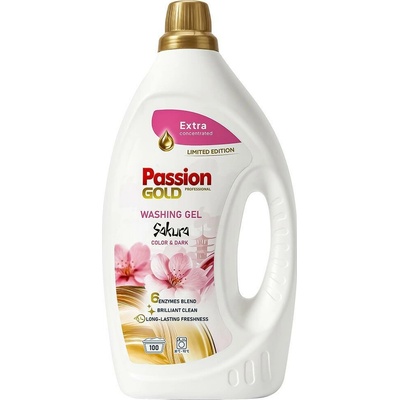 Passion Gold prací gél Color Dark Sakura 3,5 l 100 PD