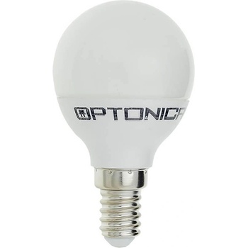 Image 1 of OPTONICA Led КРУШКА g45 e14 6w/175-265v 240° 6000k - ДИМИРАЩА (1496)