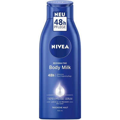 Nivea Rich Body Milk Nourishing 48h telové mlieko 400 ml