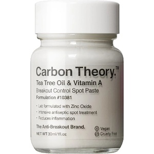 Carbon Theory Tea Tree Oil & Vitamin A Anti-Breakout Spot Paste 30 ml