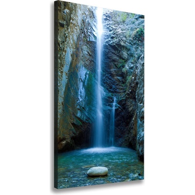 Vertikálny foto obraz na plátne do obývačky Vodopád 50x100 cm