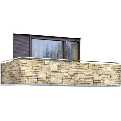 Maximex Бежов параван за балкон 500x85 cm - Maximex (795020500)