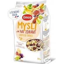 Emco Mysli Křupavé Exotické ovoce 750 g