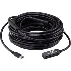 ATEN Удължителен кабел ATEN USB 3.2 Gen1, 20 м, черен - UE332C-AT-G (UE332C-AT-G)