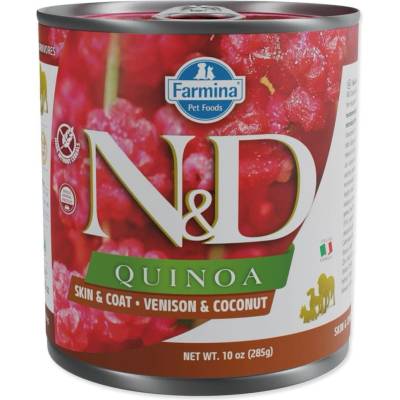 N&D dog QUINOA Herring & Coconut 285 g