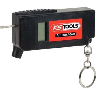 KS TOOLS Digitální měřič pneumatik a hloubkoměr 100.4060