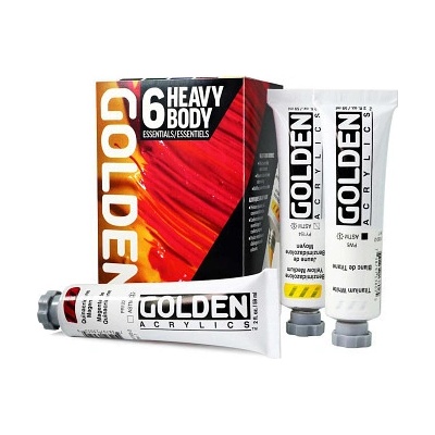 Sada barev Golden Heavy body Essentials 6x59 ml