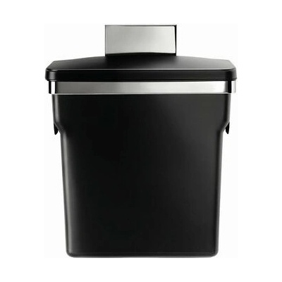 SIMPLEHUMAN CW1643 Vestavný odpadkový koš 10 l, chromovaná ocel