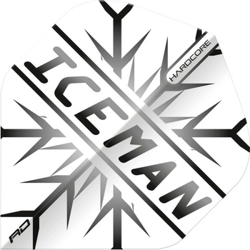 Red Dragon Gerwyn Price Iceman Hardcore - Snowflake - Black RF6729
