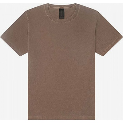 Bella+Canvas Robustní unisex tričko s kulatým výstřihem a efektem seprání hnědá kakaová BL4810GD