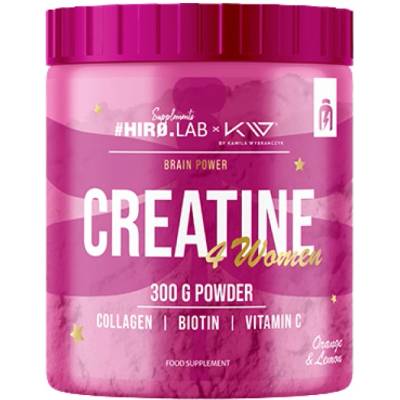 Hiro.Lab Creatine 4 Woman With Collagen [300 грама] Портокал - лимон