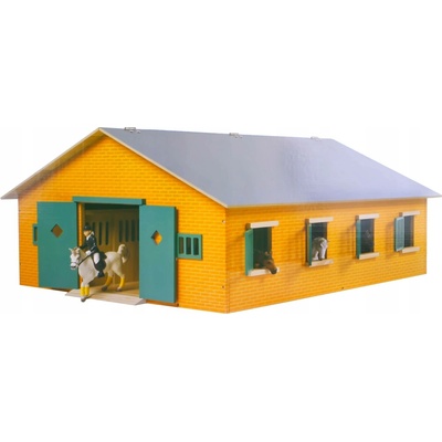 Kids Globe Farming stáj pro koně 725x60x375cm v krabičce 1:24