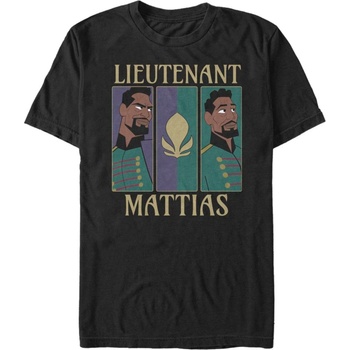 ZOOT. Fan Черна мъжка тениска на Дисни лейтенант Матиас ZOOT. Fan | Cheren | МЪЖЕ | L