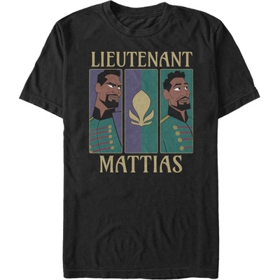 ZOOT. Fan Черна мъжка тениска на Дисни лейтенант Матиас ZOOT. Fan | Cheren | МЪЖЕ | L