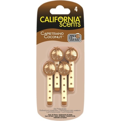 California Scents Vent Stick Capistrano Coconut