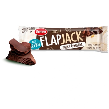 Emco Flapjack тъмен шоколад 45г