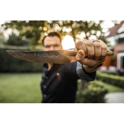 Forged Кухненски нож Forged - Ръчна изработка - Холандия - стомана VG10 - Серия Katai - Chef 20.5 см