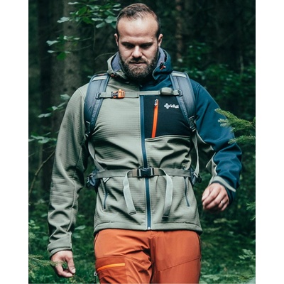 Kilpi Мъжко софтшел яке Kilpi ONTAVIO-M Каки Kilpi | Zelen | МЪЖЕ | 3XL