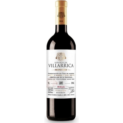 Señorío de Villarrica Crianza suché červené 2021 13,5% 0,75 l (holá láhev)