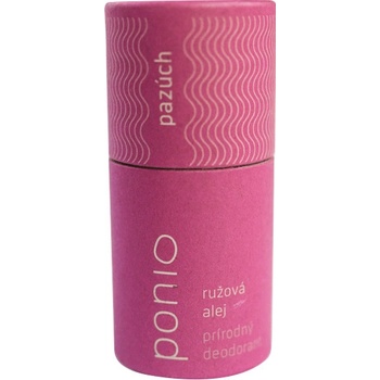 Ponio Růžová alej přírodní deodorant roll-on 75 g