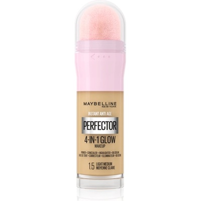 Maybelline new york Instant Perfector 4-in-1 озаряващ фон дьо тен за естествен вид цвят 1.5 Light Medium 20ml