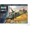 Revell Plastic ModelKit vrtulník 04985 AH-64A Apache 18-04985 1:100