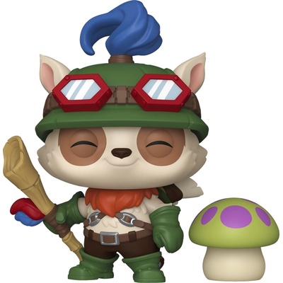 Funko Фигурка Funko Pop! Games: League of Legends - Teemo with Mushroom #1138 (FUNKO-106422)